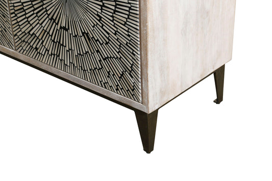 Crossings - Big Bang Console - Light Washed Natural