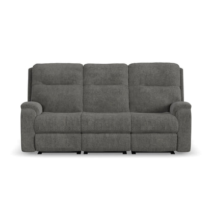 Penn - Fabric Power Reclining Sofa With Power Headrests & Lumbar