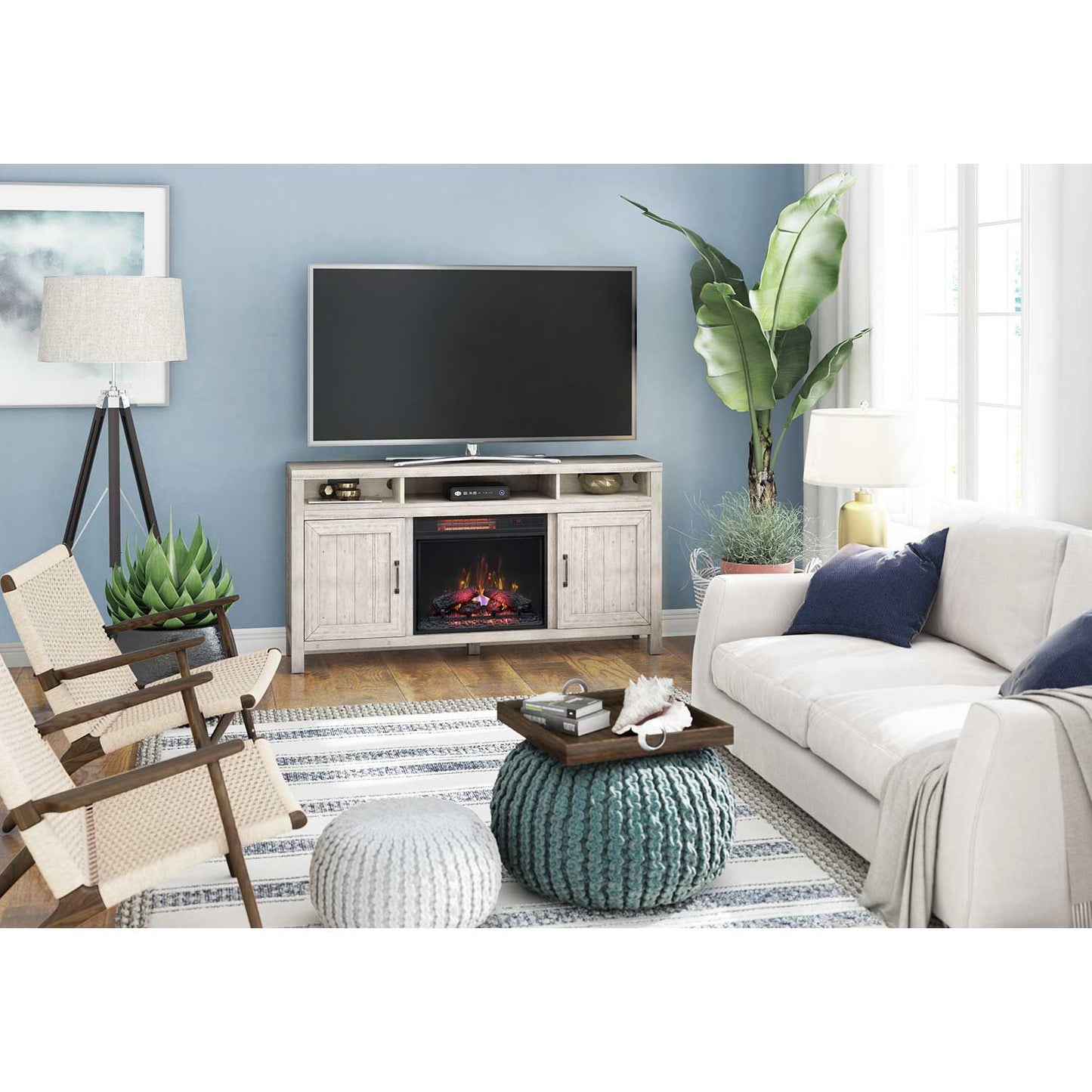 Melissa Fireplace TV Stand