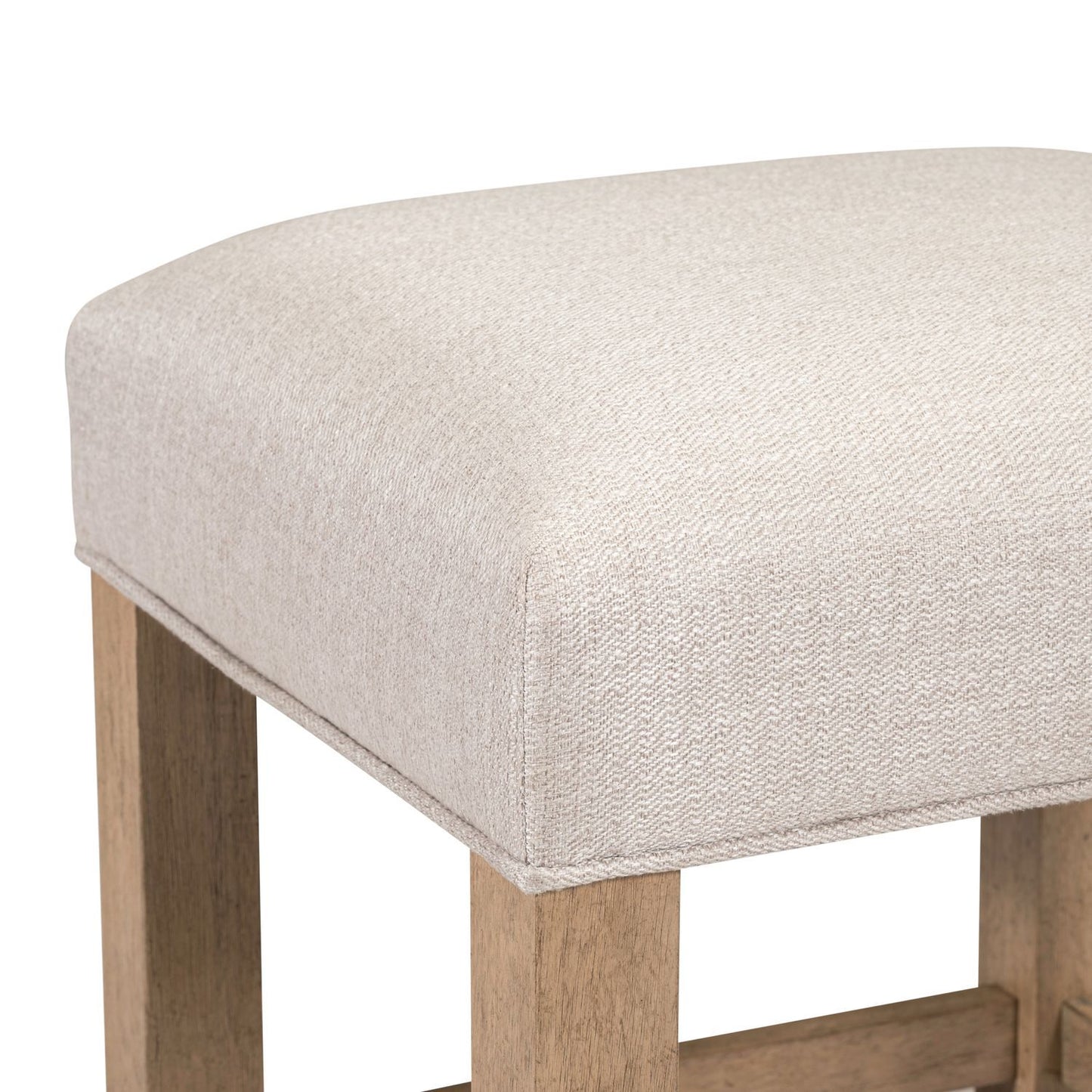 Corso - Upholstered Console Stool - Brown