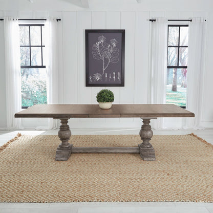 River Place - Trestle Table - Gray