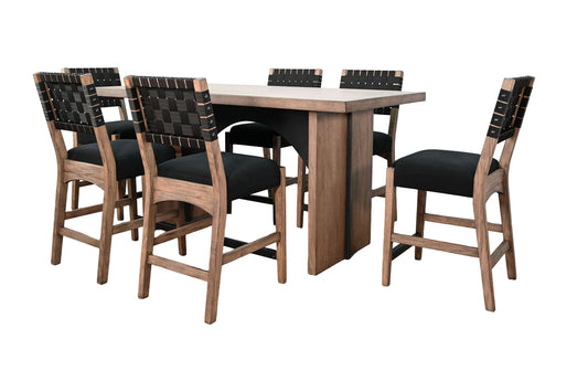 Modern - Rectangular Arch Counter Table Set