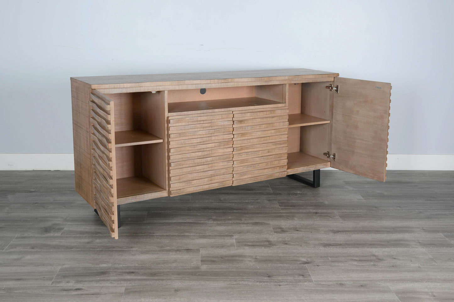 Desert Rock - Media Console / Server - Light Brown