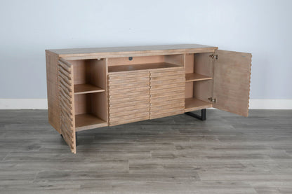 Desert Rock - Media Console / Server - Light Brown