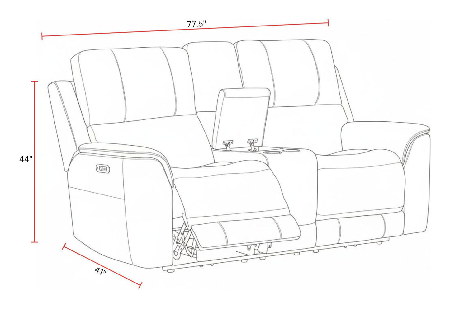 Easton - Zero Gravity Power Reclining Sofa Set