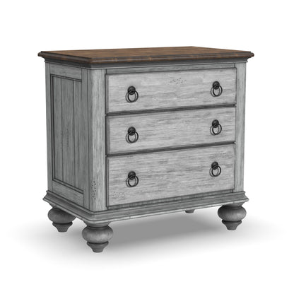 Plymouth - Nightstand - Gray