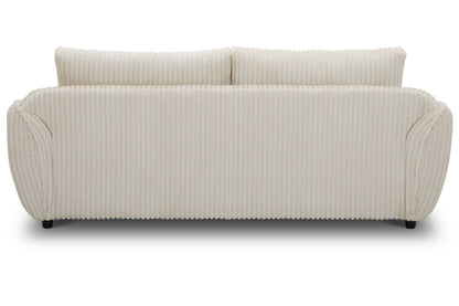 Utopia - 2 Seat Sofa With Lumbar Pillow - Mega Ivory