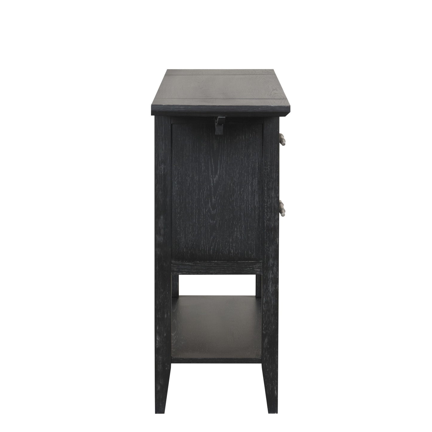 Sable Crest - Drop Leaf Server - Black