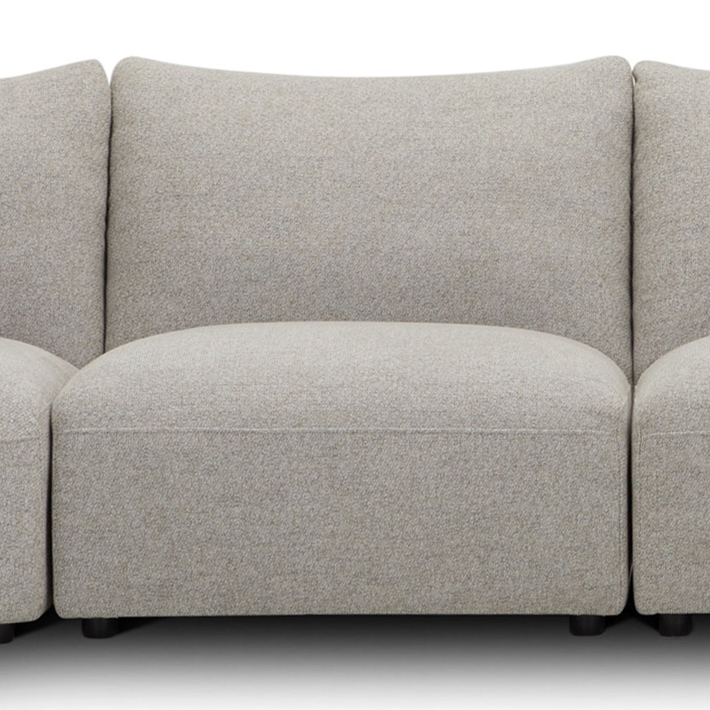 Playful - 6 Piece Modular Sectional - Canes Cobblestone