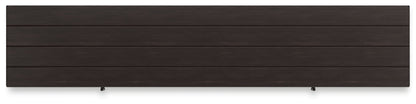 Darborn - Gray / Brown - XL TV Stand W/Fireplace Option