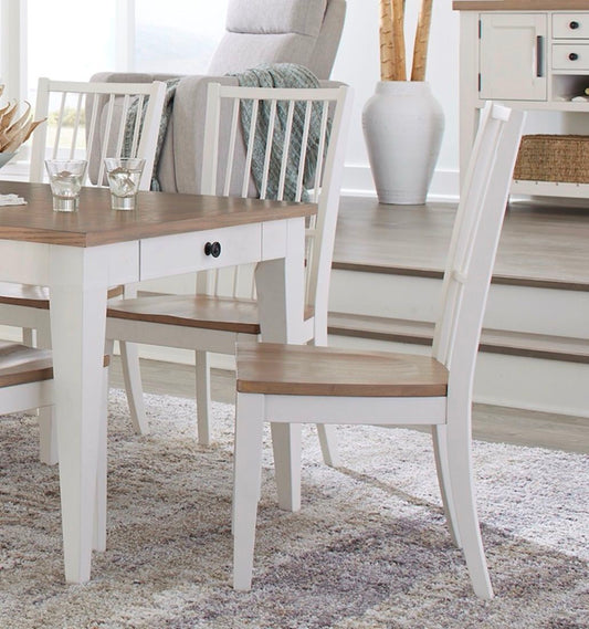 Americana Modern Dining - Spindle Back Dining Chair (Set of 2) - Cotton