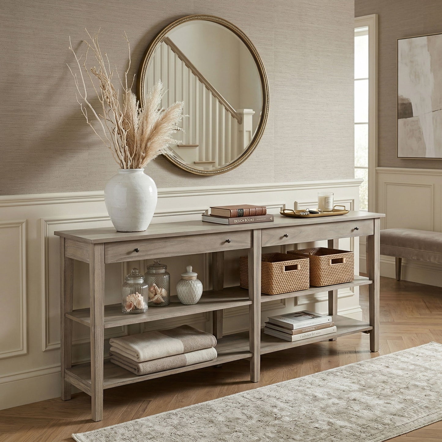 Wide Console Table
