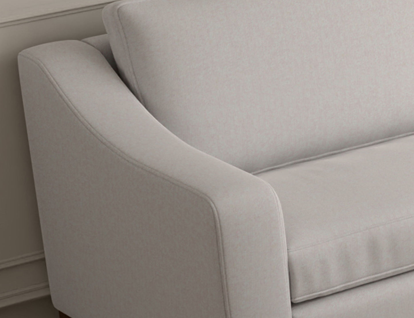 Natural Parota - Sofa - Mink Withe / Katerina Marble