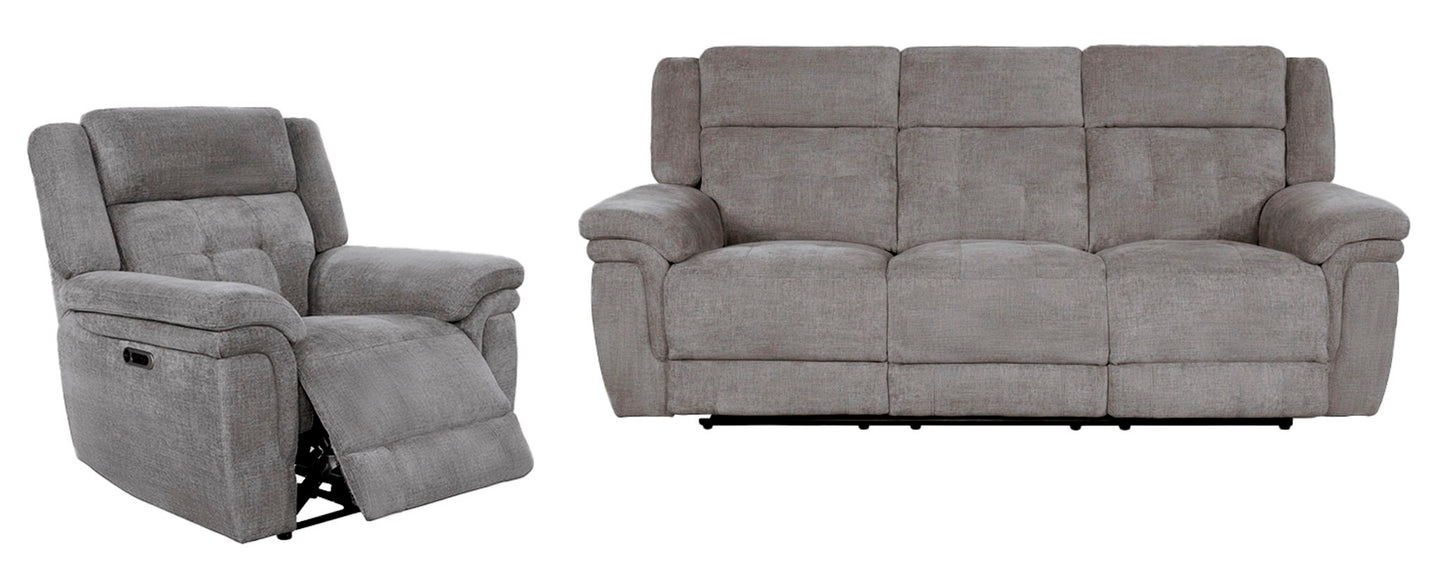 Richland - Power Reclining Sofa Set