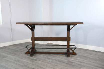 Homestead - Rectangular Pub Table - Tobacco Leaf