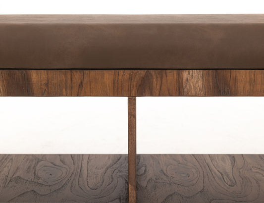 Balam - Upholstered Bench - Light Brown