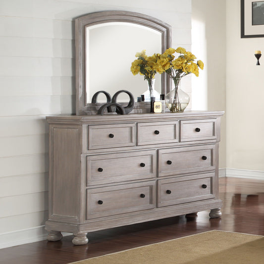 Allegra - Mirror - Pewter