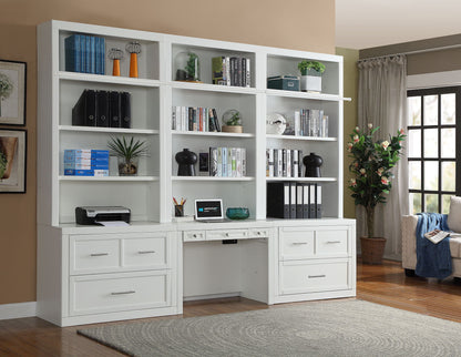 Catalina - Lateral File And Hutch - Cottage White