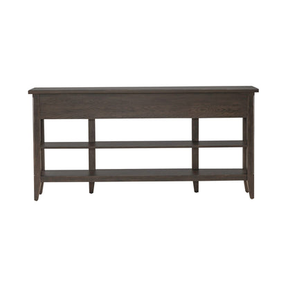 Paradise Valley - Hall Console Table - Saddle Brown