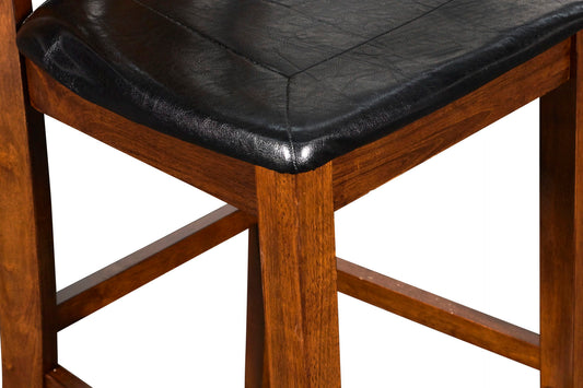 Dixon - 5 Piece Counter Dining Set - Dark Espresso