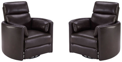 Radius - Cordless Power Swivel Glider Recliner (Set of 2)