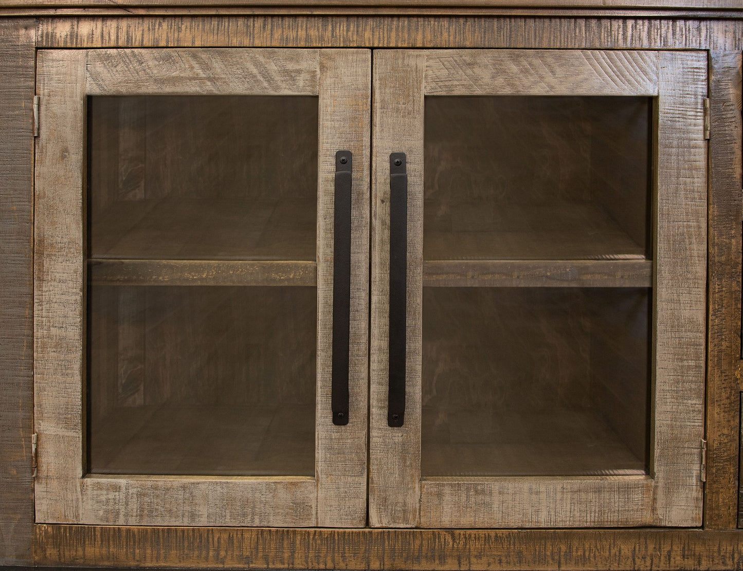 Loft Brown - TV Stand / Wall Unit - Two Tone Gray / Brown