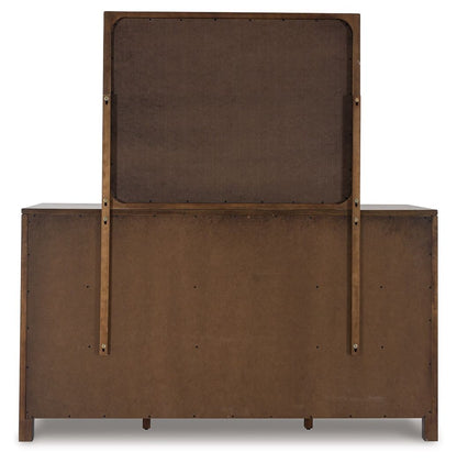 Cabalynn - Dresser And Mirror - Light Brown