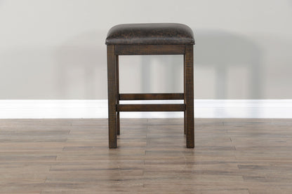 Homestead - Counter Cushion Seat Stool - Tobacco Leaf