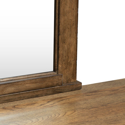 Carolina Park - Dresser & Mirror - Brown