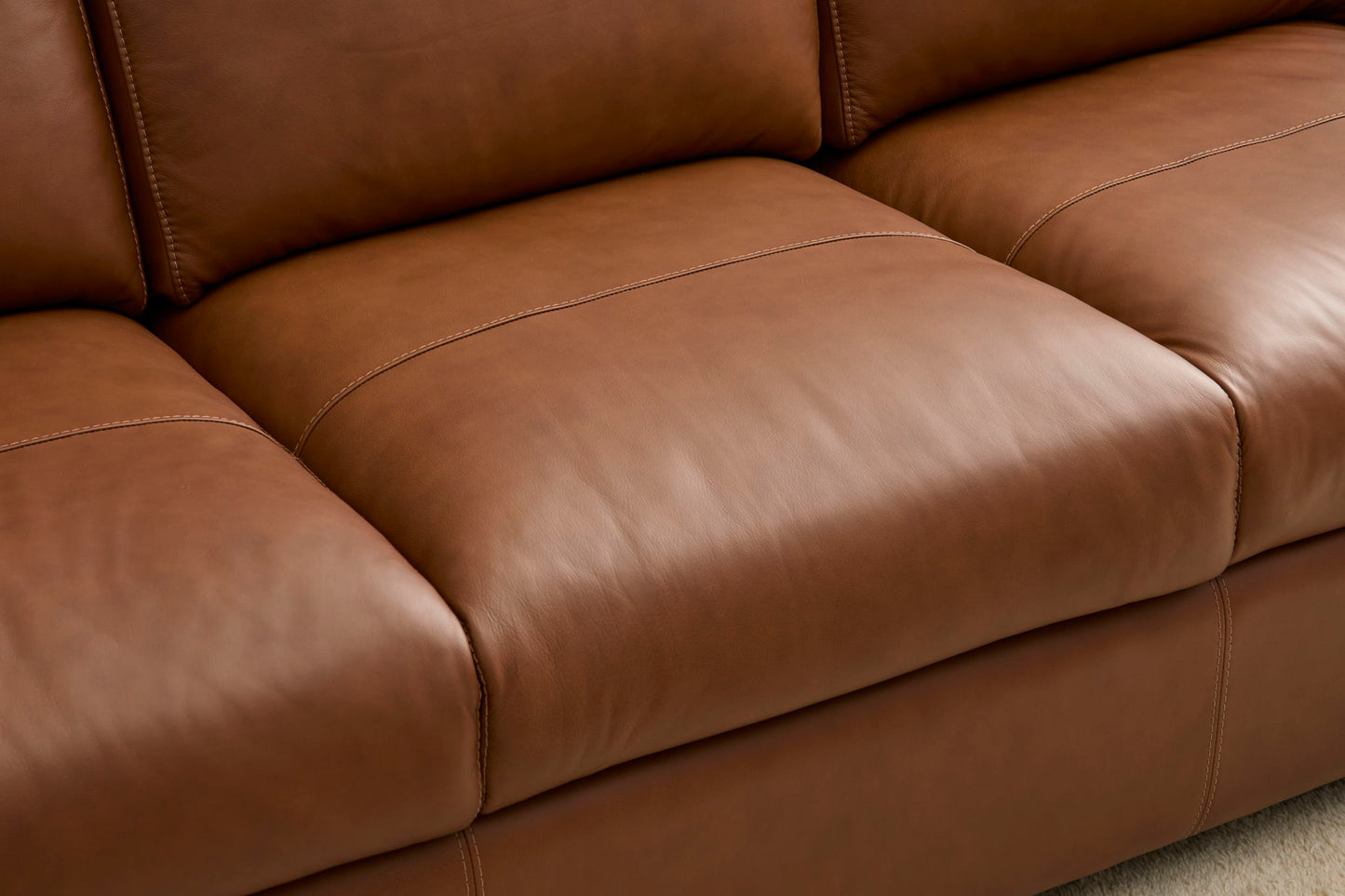 Henry - Sofa - Caramel