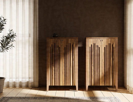 Porter - 2 Door Console - Brown