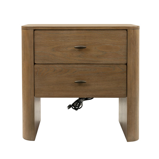 Normandy - Nightstand - Light Brown