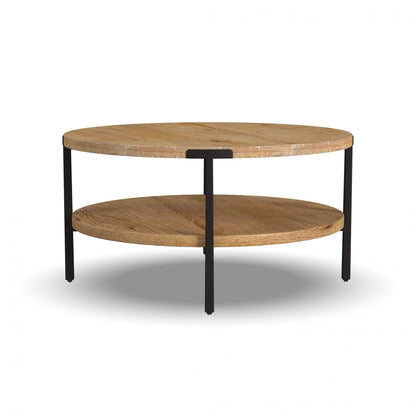 Millwork - Round Coffee Table - Light Brown