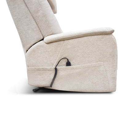 Zecliner Model 3+ Petite - Power Sleep Chair With Power Headrest, Lumbar, Heat & Massage