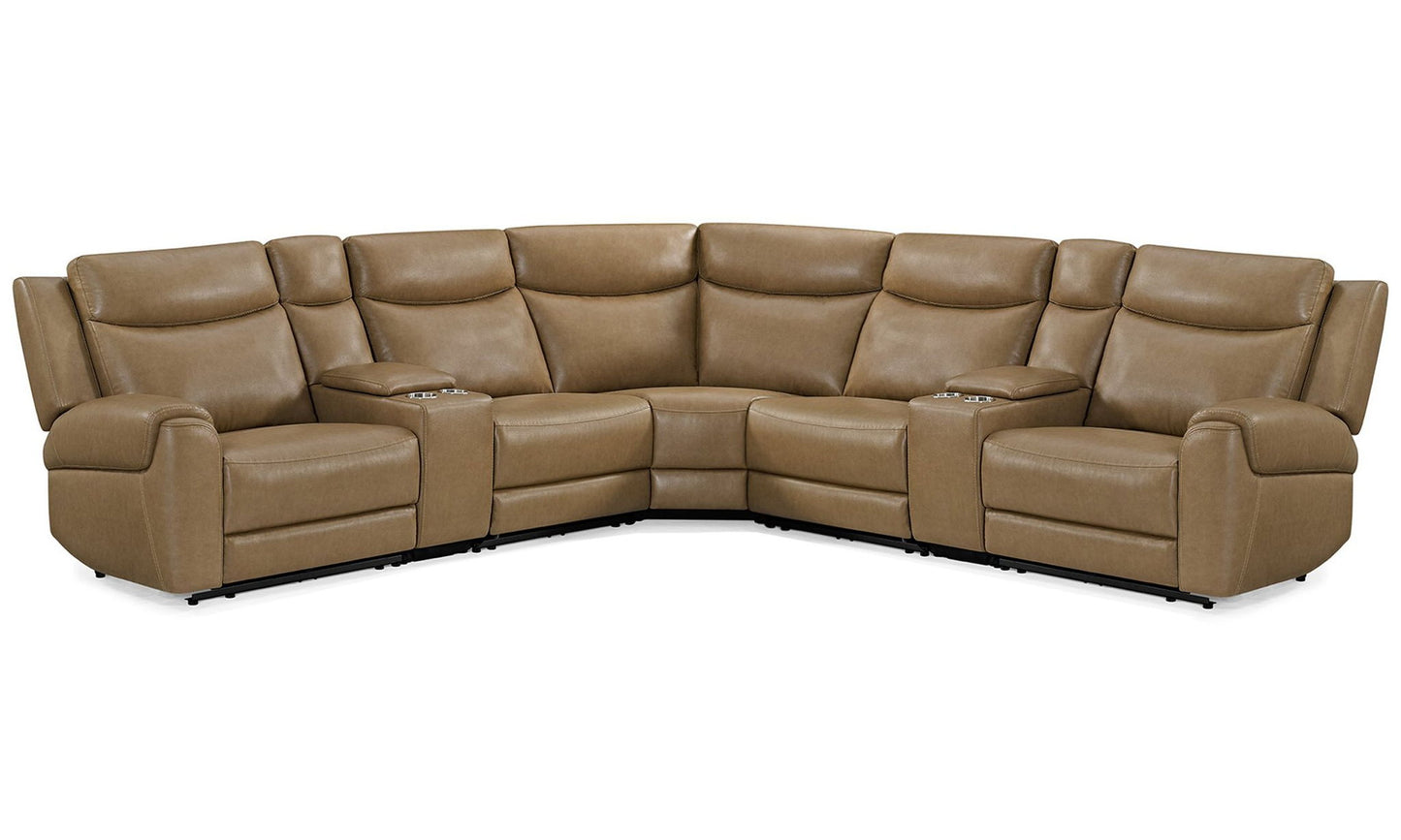 Momentum - Modular Power Reclining Sectional With Power Adjustable Headrests