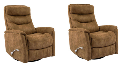 Gemini - 33.5" Swivel Glider Recliner (Set of 2)