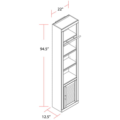 Catalina - Open Top Bookcase