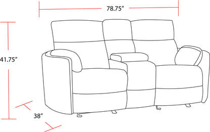 Radius - Power Reclining Sofa Set
