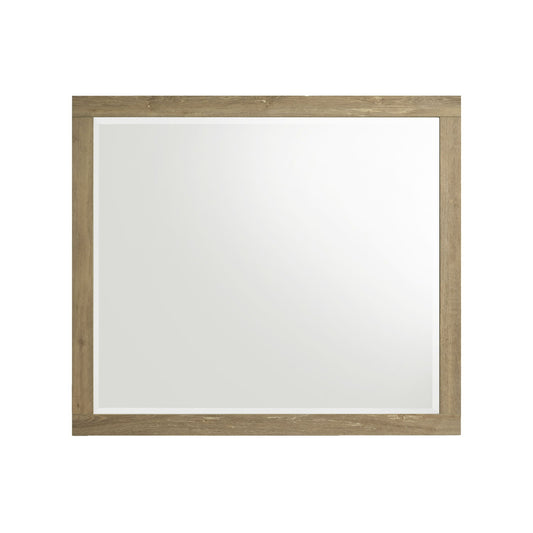 Newhall - Mirror - Vintage Oak Melamine