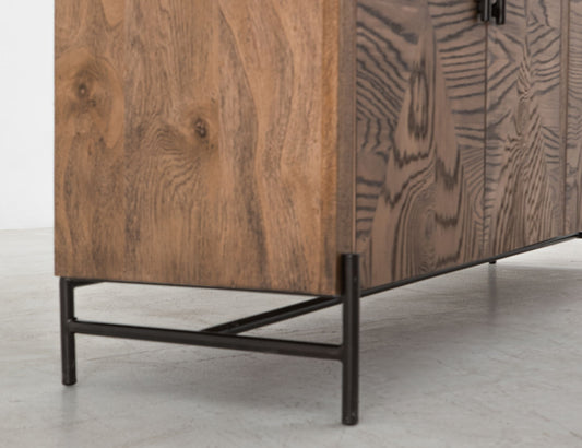 Verona - 4-Door Console - Renwick Oak Brown