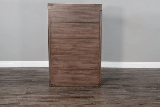 Doe Valley - Mahogany Wood Coffee Table - Taupe Brown