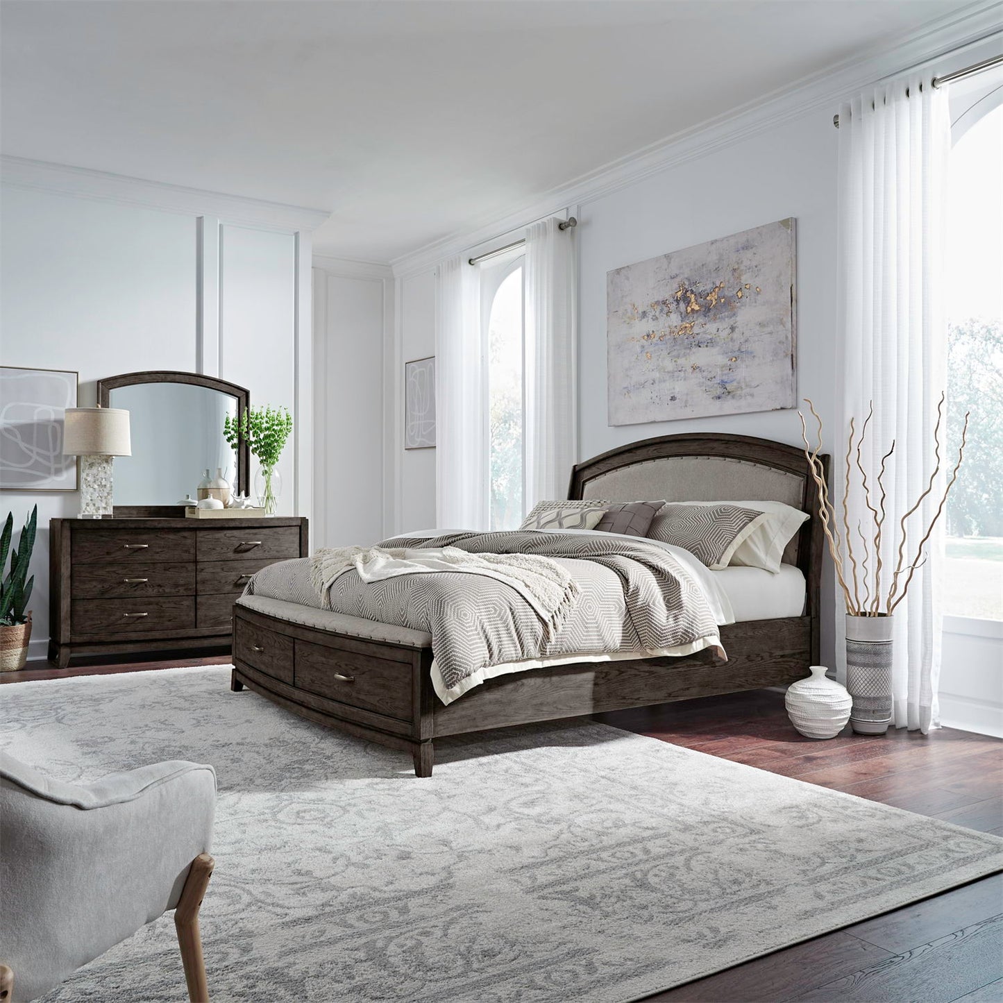Avalon - Upholstered Bedroom Set
