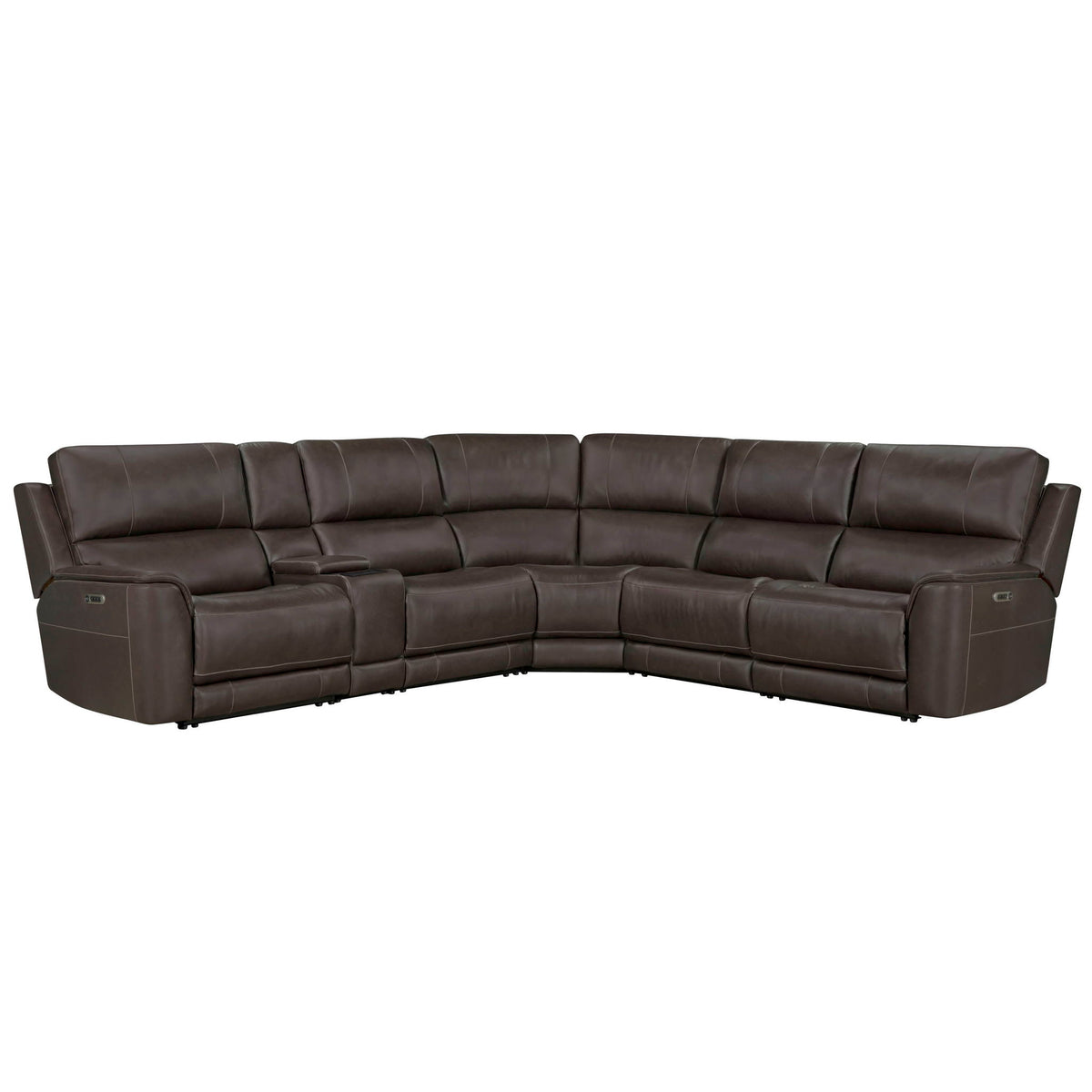 Easton - Power Reclining Sectional With Power Adjustable Headrests