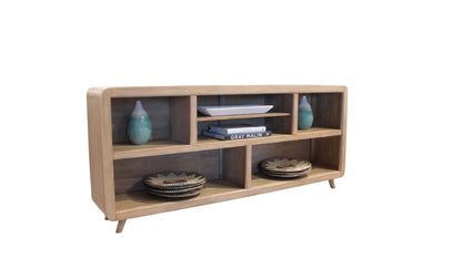 Escape - Open Multi-Purpose Console - Glazed Natural Oak