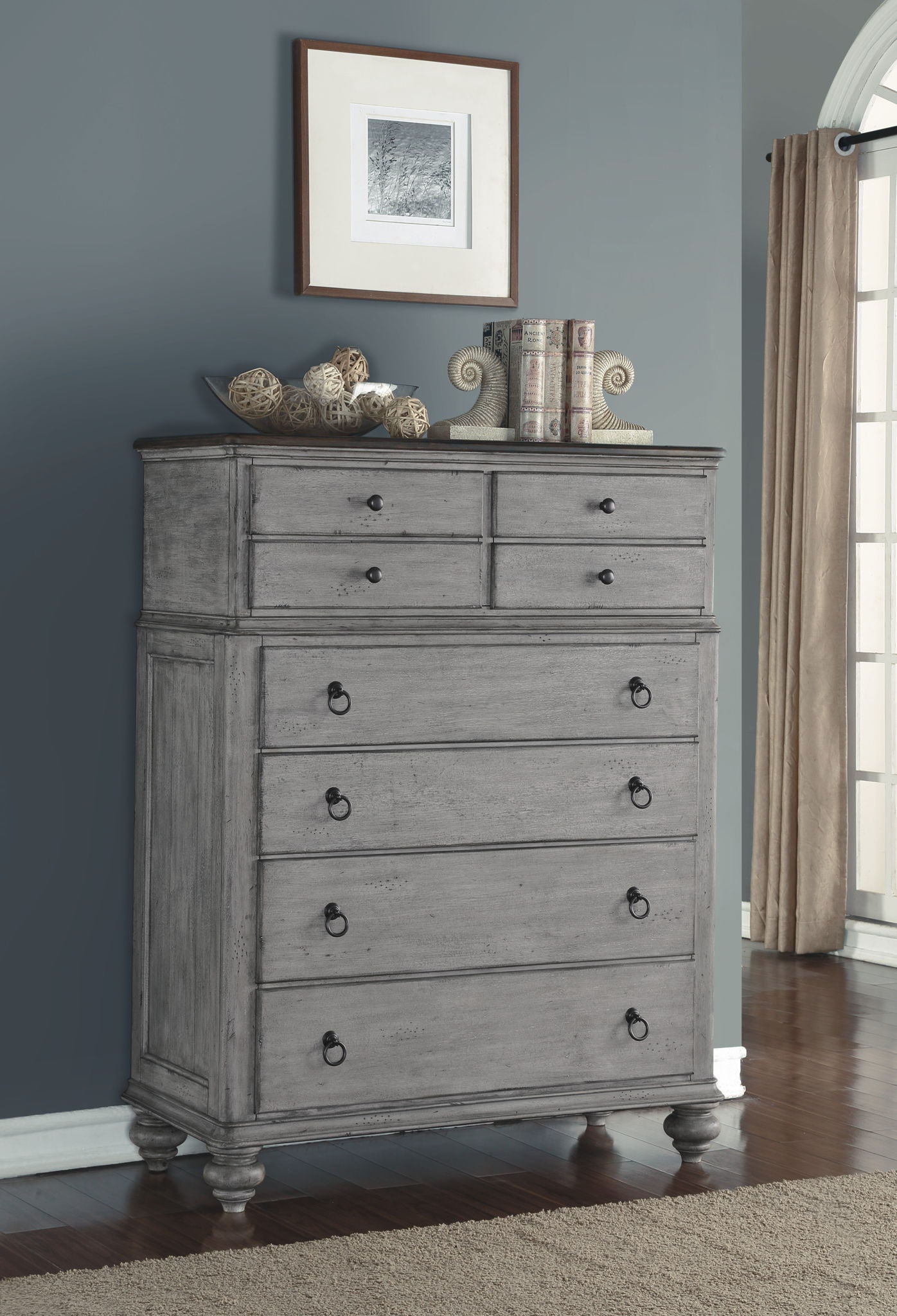 Plymouth - Drawer Chest - Gray