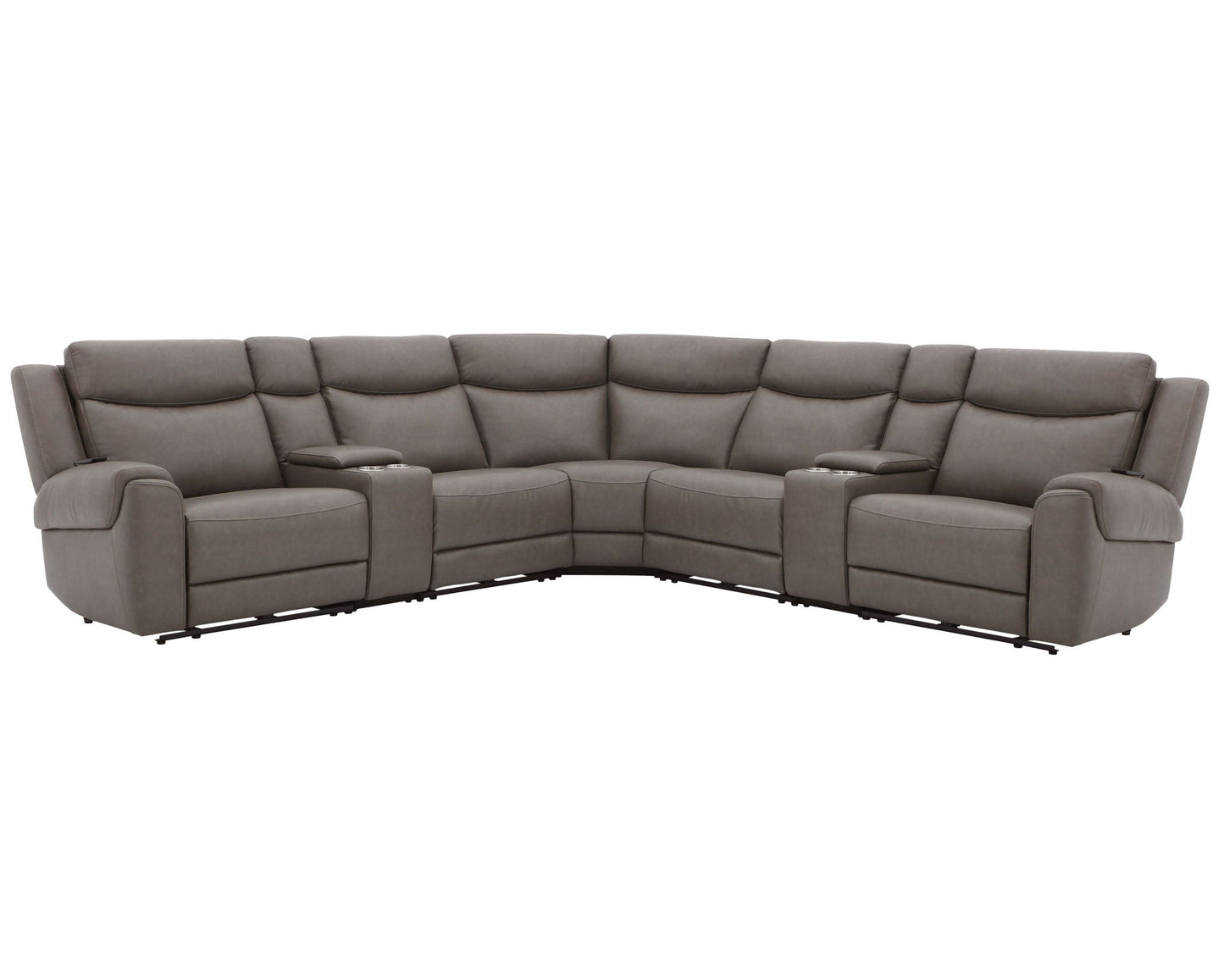 Momentum - Modular Power Reclining Sectional With Power Adjustable Headrests