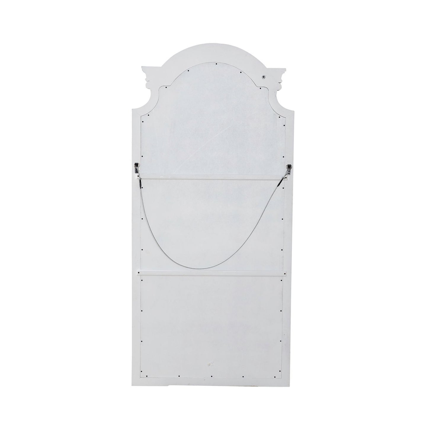Magnolia Manor - Floor Mirror - Antique White