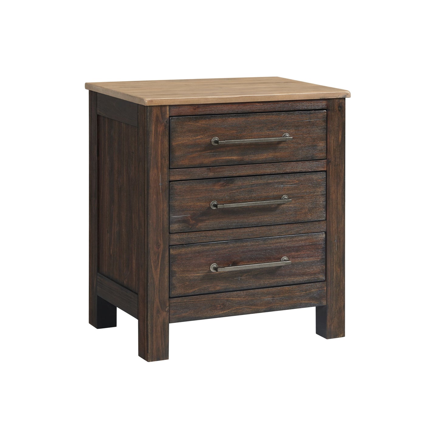 Transitions - Nightstand - Driftwood / Sable