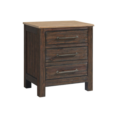 Transitions - Nightstand - Driftwood / Sable