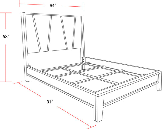 Pure Modern Bedroom - Panel Bed
